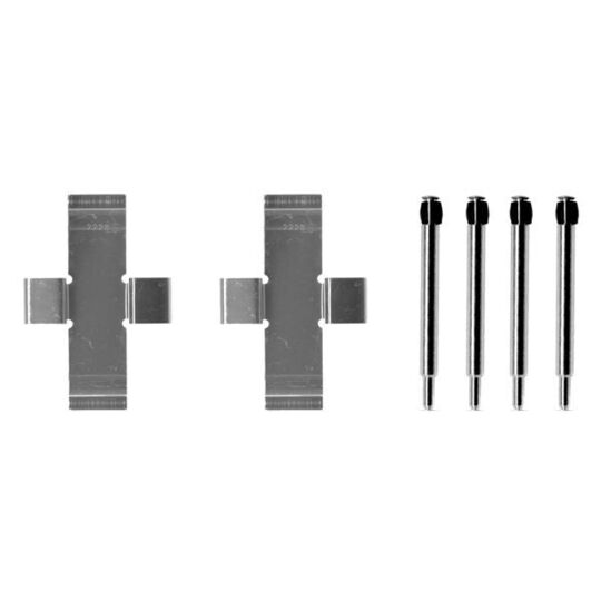 1 987 474 007 Accessory Kit, disc brake pad