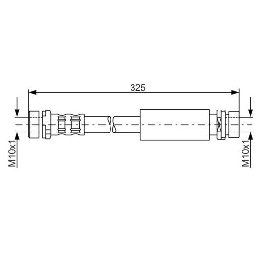 1 987 476 994 Brake Hose