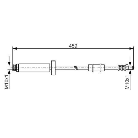 1 987 476 462 Brake Hose