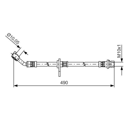 1 987 481 521 Brake Hose