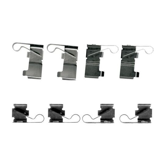 1 987 474 697 Accessory Kit, disc brake pad