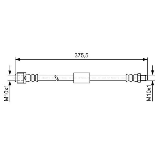 1 987 481 608 Brake Hose