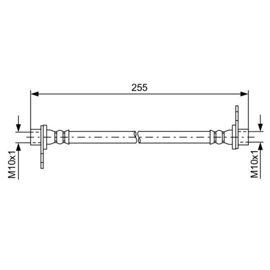 1 987 481 586 Brake Hose