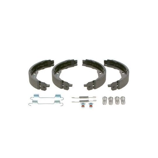 0 986 487 723 Brake Shoe Set, parking brake