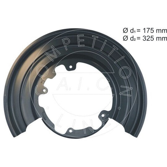 57487 Splash Panel, brake disc