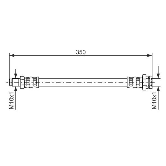 1 987 476 491 Brake Hose