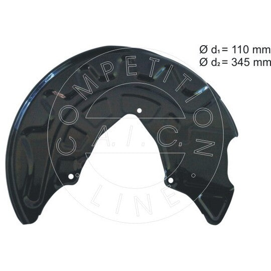 56143 Splash Panel, brake disc