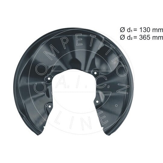 57069 Splash Panel, brake disc