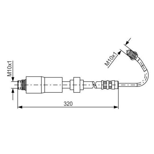 1 987 476 067 Brake Hose