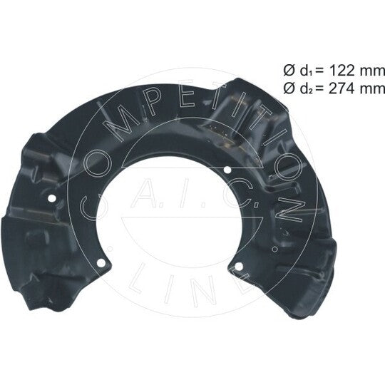 57128 Splash Panel, brake disc