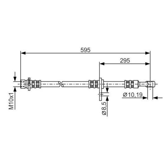 1 987 481 044 Brake Hose