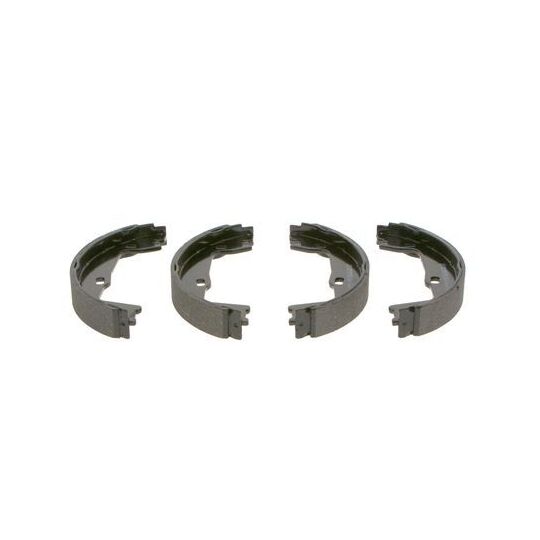 0 986 487 214 Brake Shoe Set, parking brake
