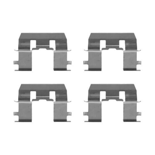 1 987 474 637 Accessory Kit, disc brake pad