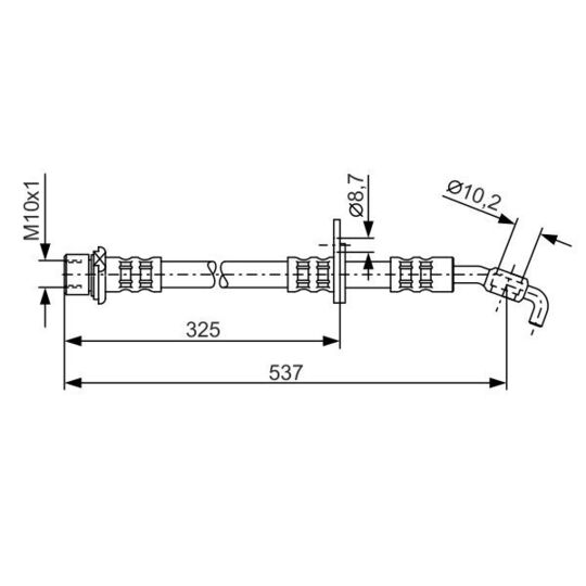 1 987 476 782 Brake Hose