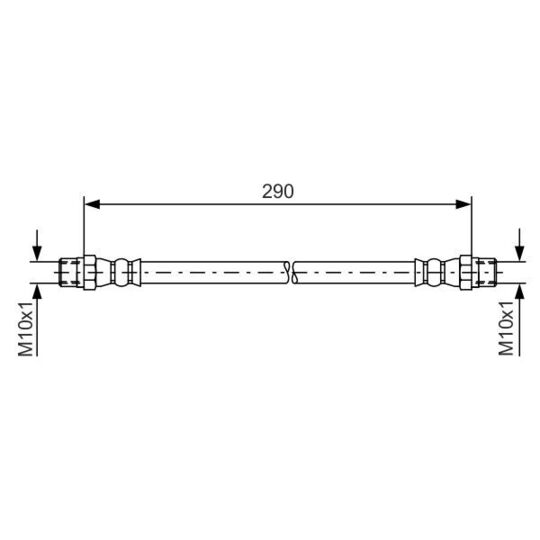 1 987 476 061 Brake Hose