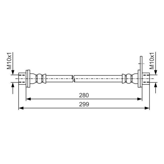 1 987 481 440 Brake Hose