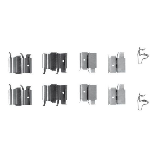 1 987 474 321 Accessory Kit, disc brake pad