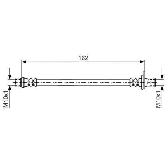 1 987 481 638 Brake Hose