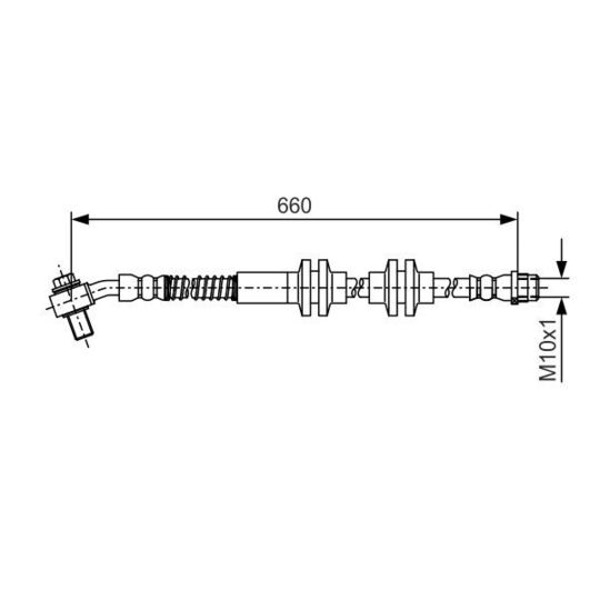 1 987 481 A48 Brake Hose