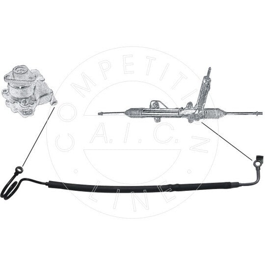 54997 Hydraulic Hose, steering system