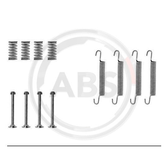 0667Q Accessory Kit, parking brake shoes
