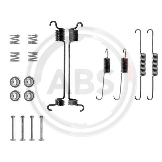 0741Q Accessory Kit, brake shoes