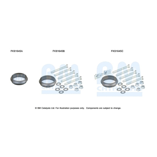 FK91645 Mounting Kit, catalytic converter