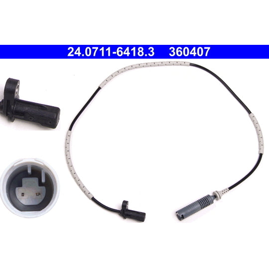 24.0711-6418.3 Sensor, wheel speed