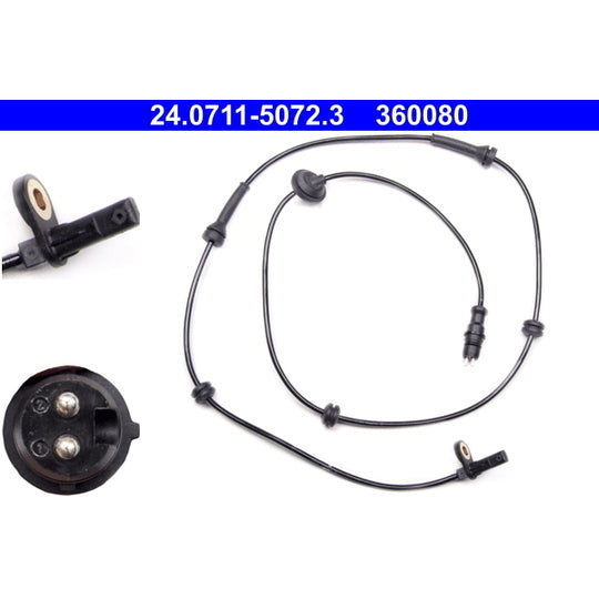 24.0711-5072.3 Sensor, wheel speed