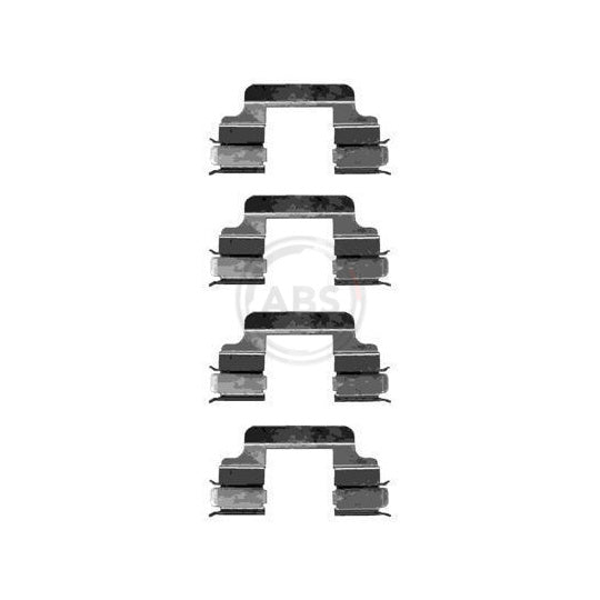 1230Q Accessory Kit, disc brake pad