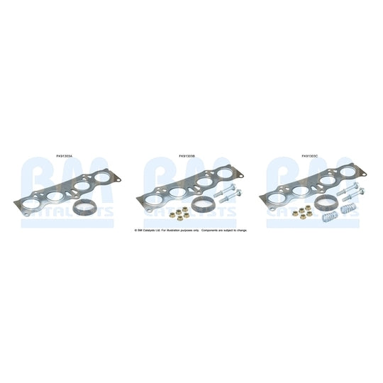 FK91303 Mounting Kit, catalytic converter