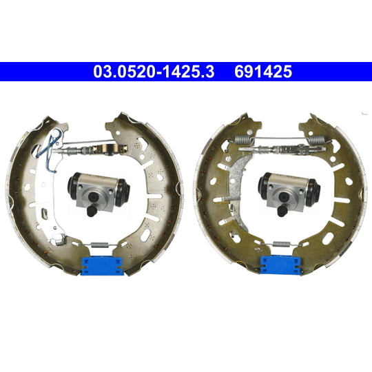03.0520-1425.3 Brake Shoe Set