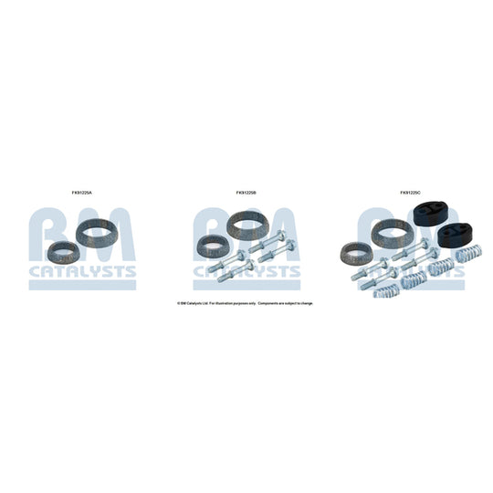 FK91225 Mounting Kit, catalytic converter