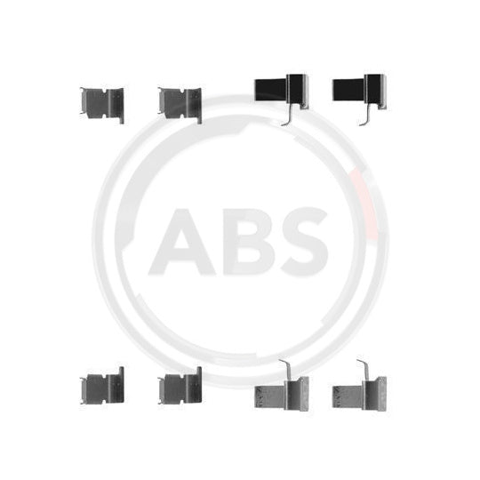 1262Q Accessory Kit, disc brake pad