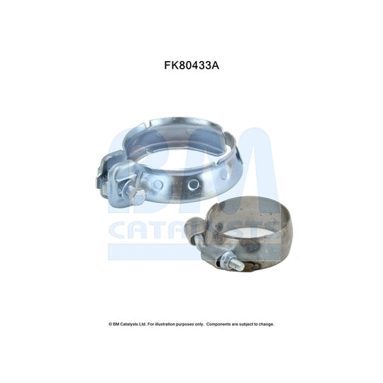 FK80433 Mounting Kit, catalytic converter