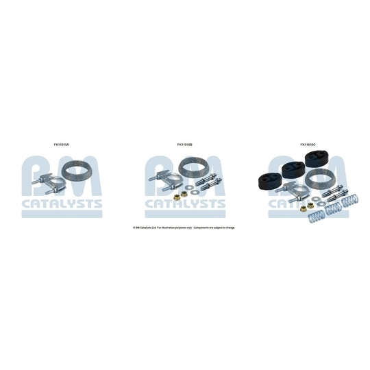 FK11015 Mounting Kit, soot filter