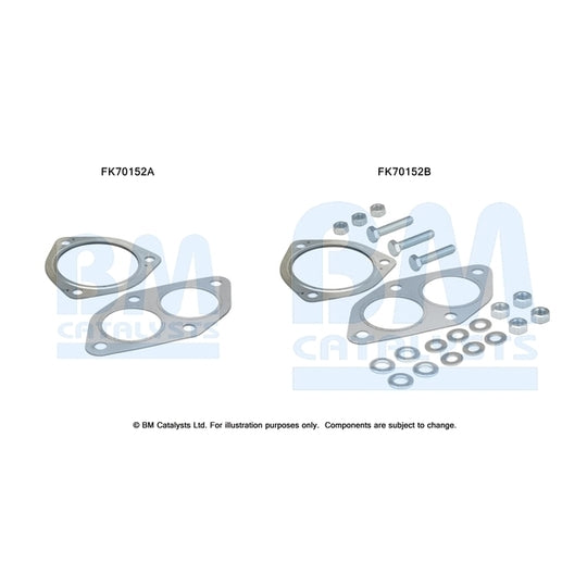 FK70152 Mounting Kit, exhaust pipe