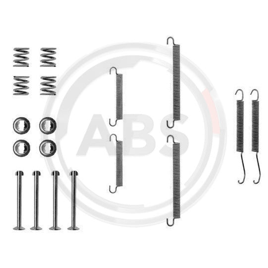 0713Q Accessory Kit, parking brake shoes