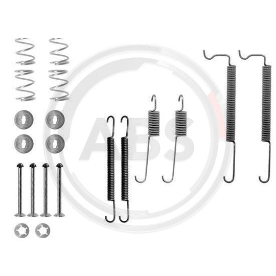 0744Q Accessory Kit, brake shoes