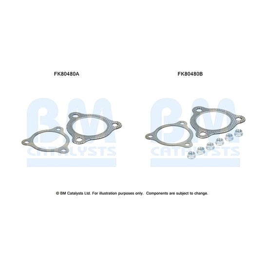 FK80480 Mounting Kit, catalytic converter
