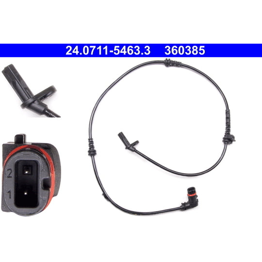 24.0711-5463.3 Sensor, wheel speed