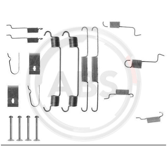 0742Q Accessory Kit, brake shoes
