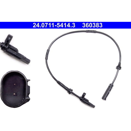 24.0711-5414.3 Sensor, wheel speed