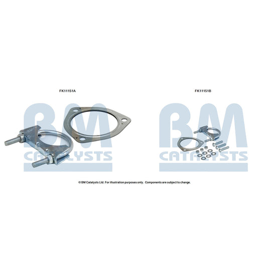 FK11151 Mounting Kit, soot filter