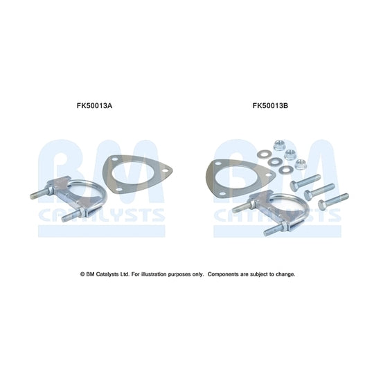 FK50013 Mounting Kit, exhaust pipe