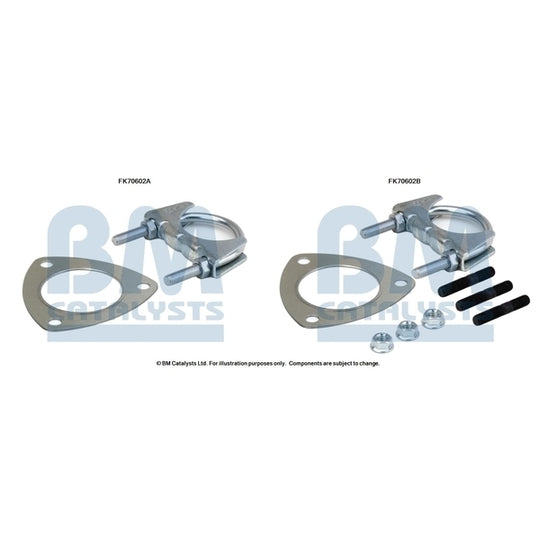 FK70602 Mounting Kit, exhaust pipe