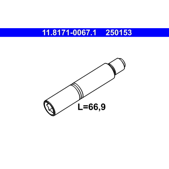 11.8171-0067.1 Guide Bolt, brake caliper