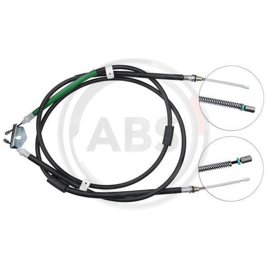 K12415 Cable, parking brake