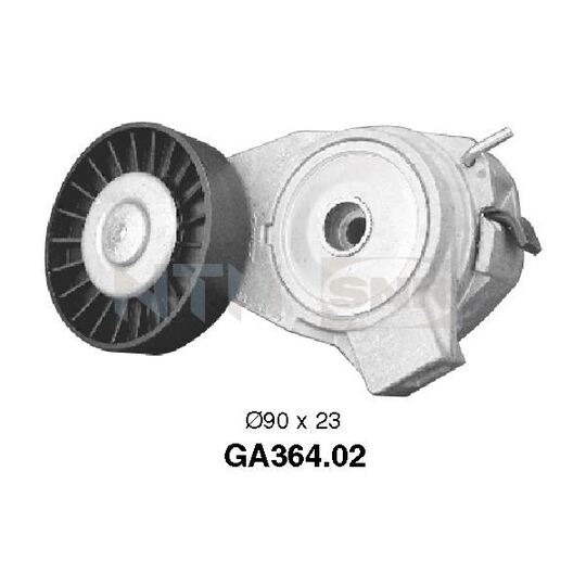 GA364.02 Tensioner Pulley, v-ribbed belt