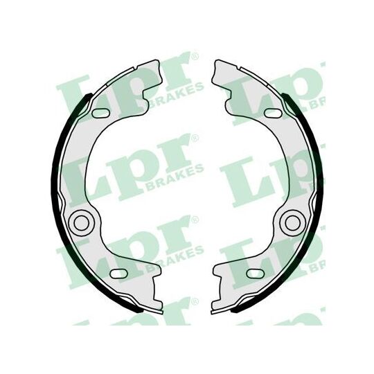 01063 Brake Shoe Set, parking brake